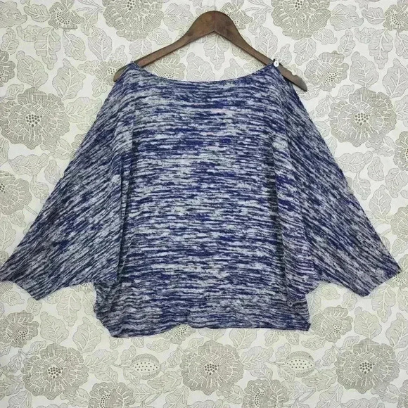 Anthropologie 9-H15 STCL Cold Shoulder Scoop neck Knit Sweater Top XL 7918 - Picture 2 of 8
